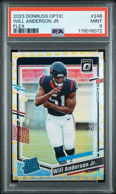 2023 Panini Donruss Optic #246 Will Anderson Flex front