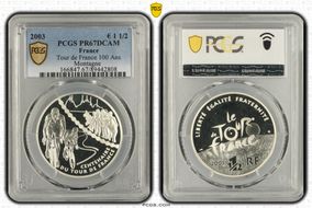 2003 € 1 1/2 Tour de France 100 Ans Montagne PR67DCAM
