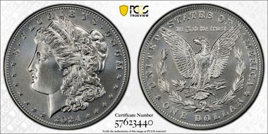 2024 $1 Morgan Dollar MS70