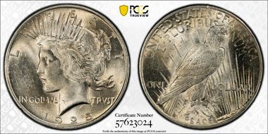 1925 $1 MS63