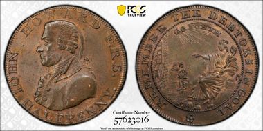 (c.1790) Tk 1/2D DH-36a Somersetshire, Bath MS65BN