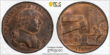 1787 Tk 1/2D DH-352 Warwickshire, Wilkinson MS65RB