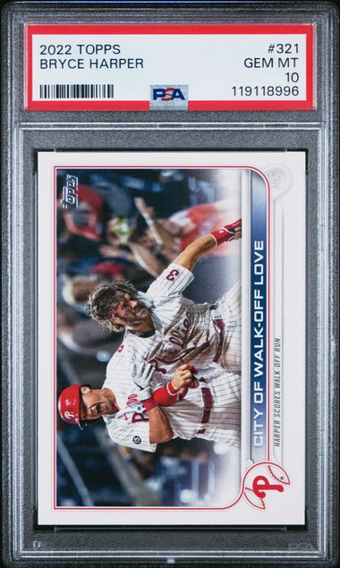 Topps Bryce Harper front