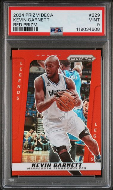 2024 Panini Prizm Red #229 Kevin Garnett front