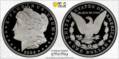 2024-S $1 Morgan Dollar PR70DCAM