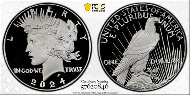 2024-S $1 Peace Dollar PR70DCAM