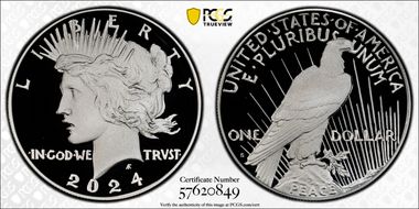 2024-S $1 Peace Dollar PR70DCAM