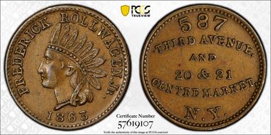 1863 CWT F-630BI-2a Frederick Rollwagen, Jr. AU53BN