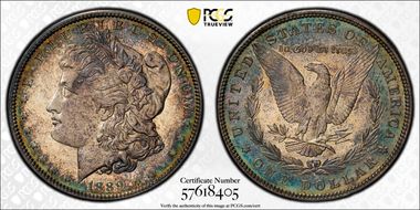 1889 $1 PR64
