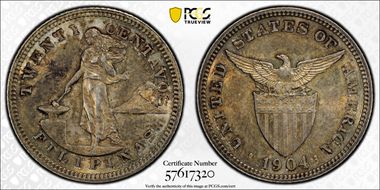 1904 20C AU58