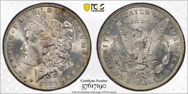 1883-O $1 MS65