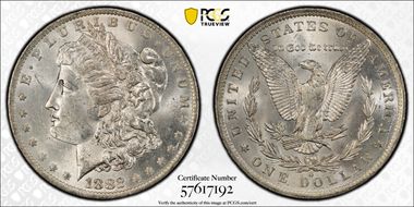 1882-O $1 MS63