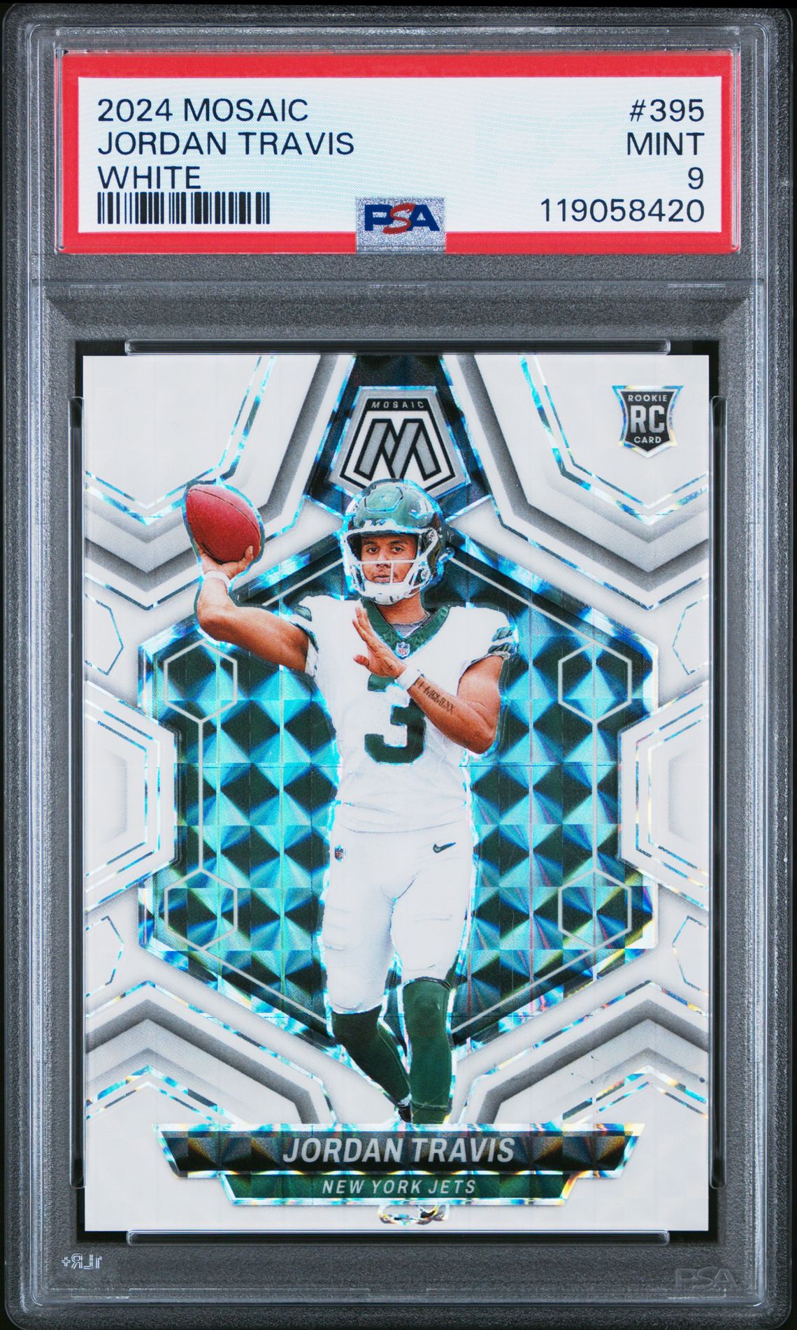 2024 Panini PANINI MOSAIC WHITE #395 Jordan Travis front