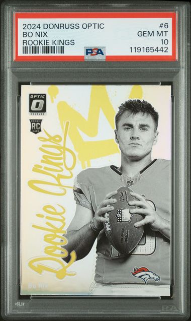 2024 Panini Donruss Optic #6 Bo Nix front