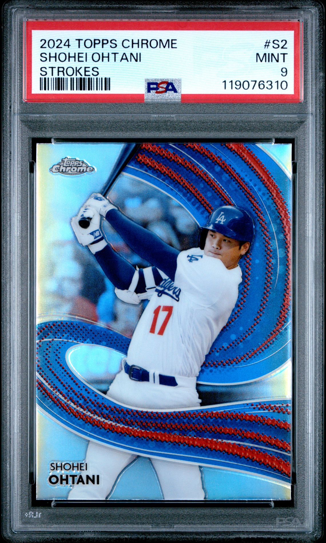2024 Topps TOPPS CHROME STROKES #S2 Shohei Ohtani front