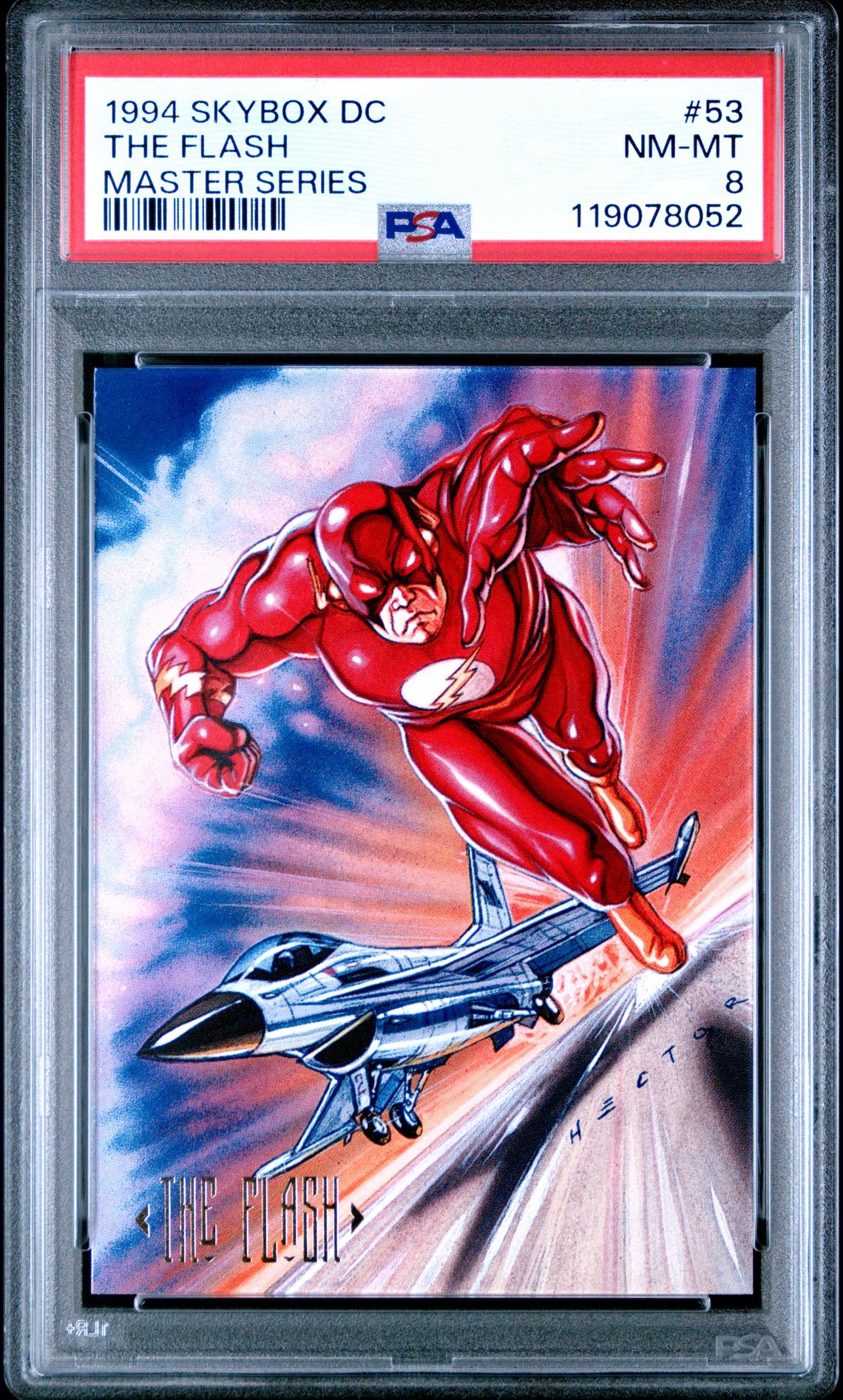 1994 SkyBox SKYBOX DC MASTER SERIES #53 The Flash front