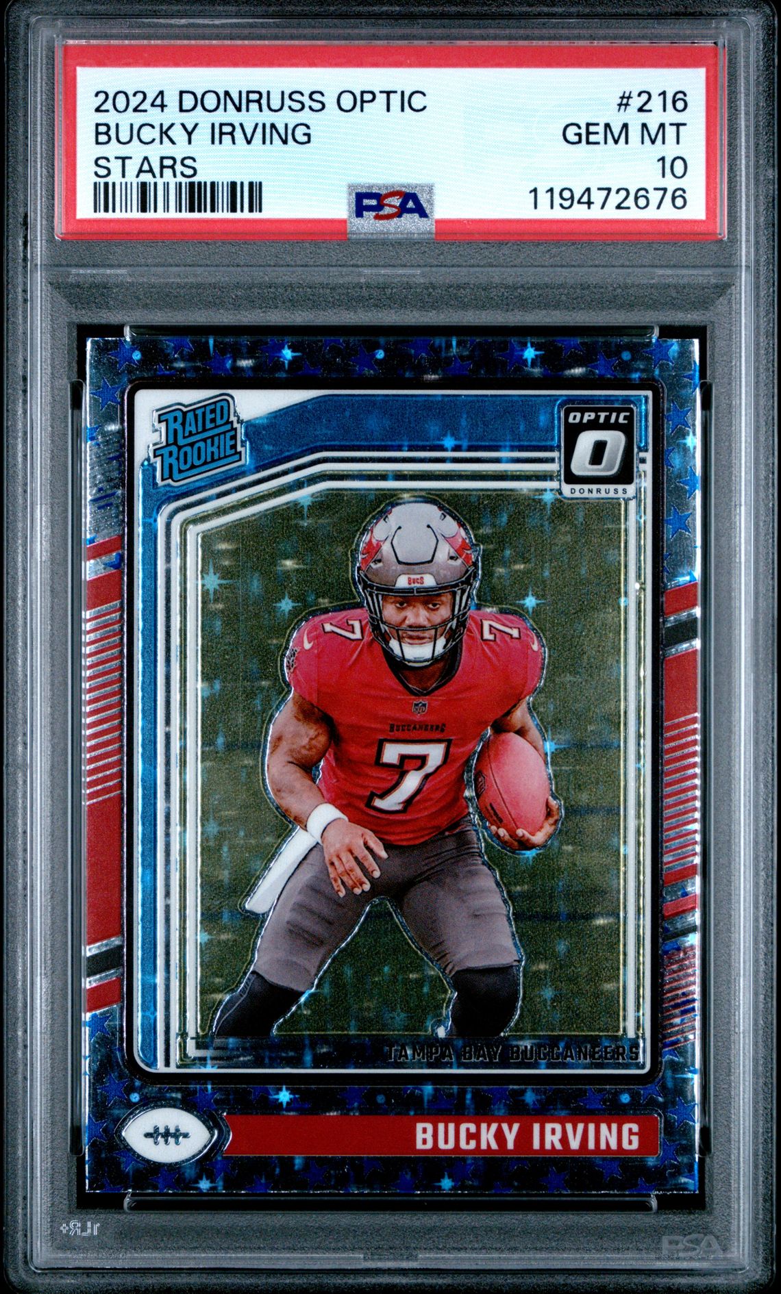 2024 Panini Donruss Optic Bucky Irving #216 (Stars) Gem Mt 10 front