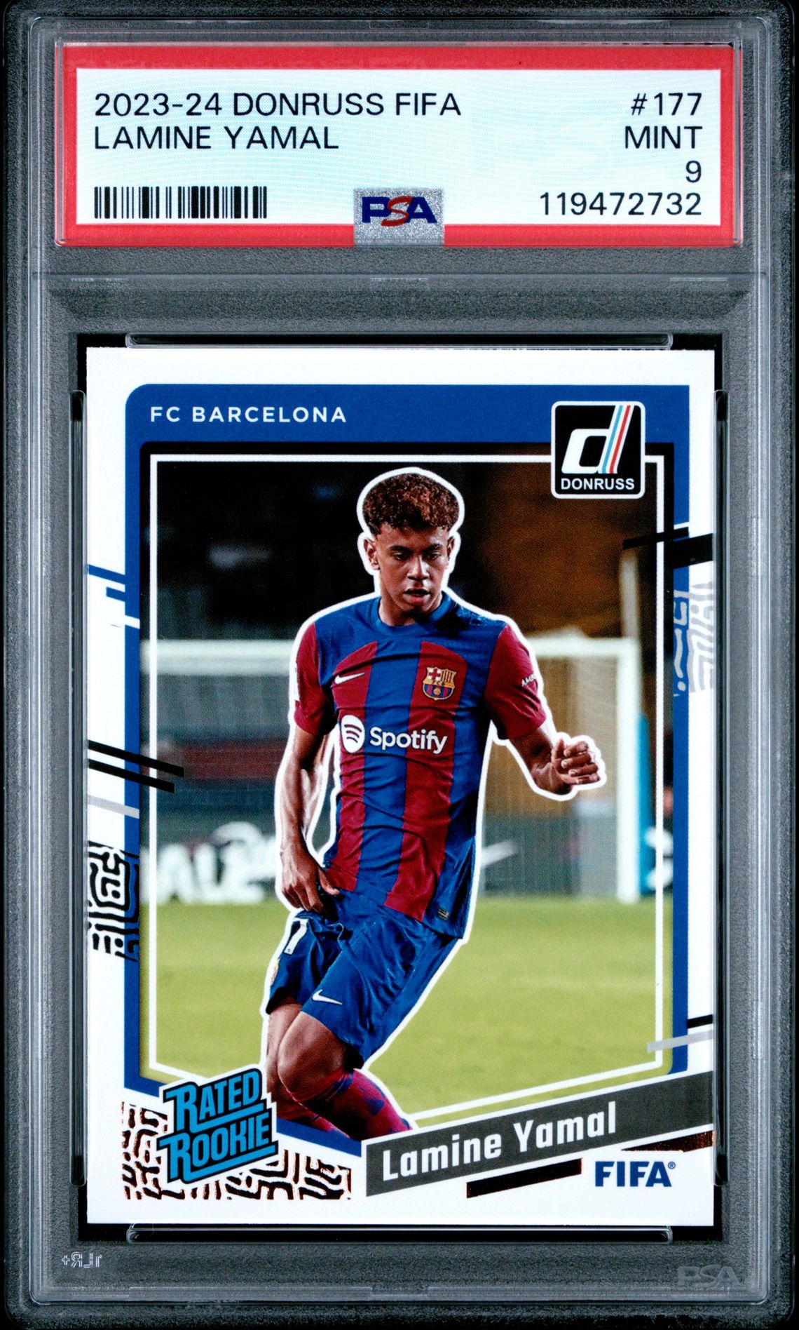 2023-24 Panini Donruss Fifa Lamine Yamal #177 Mint 9 front