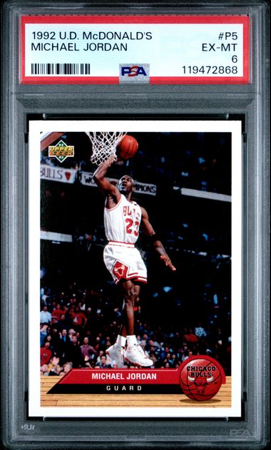 1992 Upper Deck #P5 Michael Jordan front