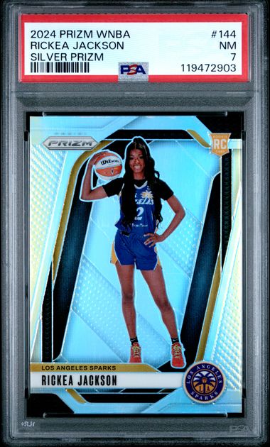 2024 Panini Prizm SILVER PRIZM #144 Rickea Jackson front