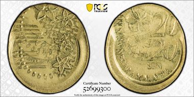 (2011-24) 20 Sen MS63