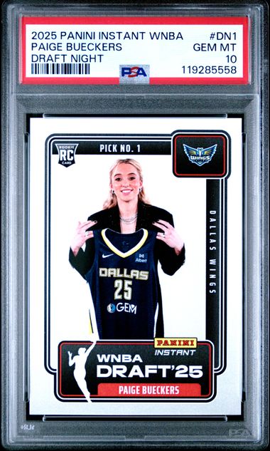 2025 Panini #DN1 Paige Bueckers front