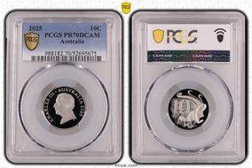 2025 10C PR70DCAM