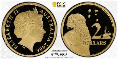 2006 $2 PR69DCAM
