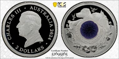 2024-C $2 War Animal Remembrance Ag Colorized PR70DCAM