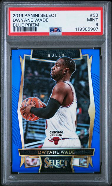 2016 Panini Select Blue #93 Dwyane Wade front