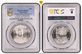 2017 50C MABO Pride & Passion Yes for Aboriginals MS66