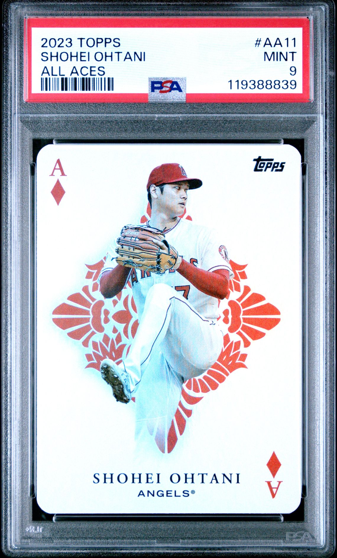 2023 Topps TOPPS ALL ACES #AA11 Shohei Ohtani front