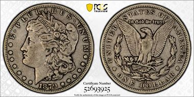 1879-CC $1 VF30