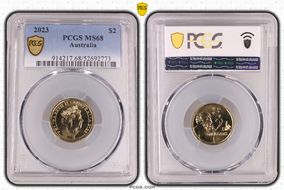 2023 $2 MS68