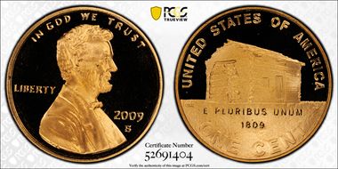 2009-S 1C Lincoln-Early Childhood PR69DCAM