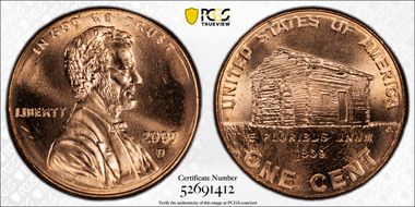 2009-D 1C Lincoln-Early Childhood MS66RD