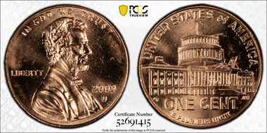 2009-D 1C Lincoln-Presidency MS65RD