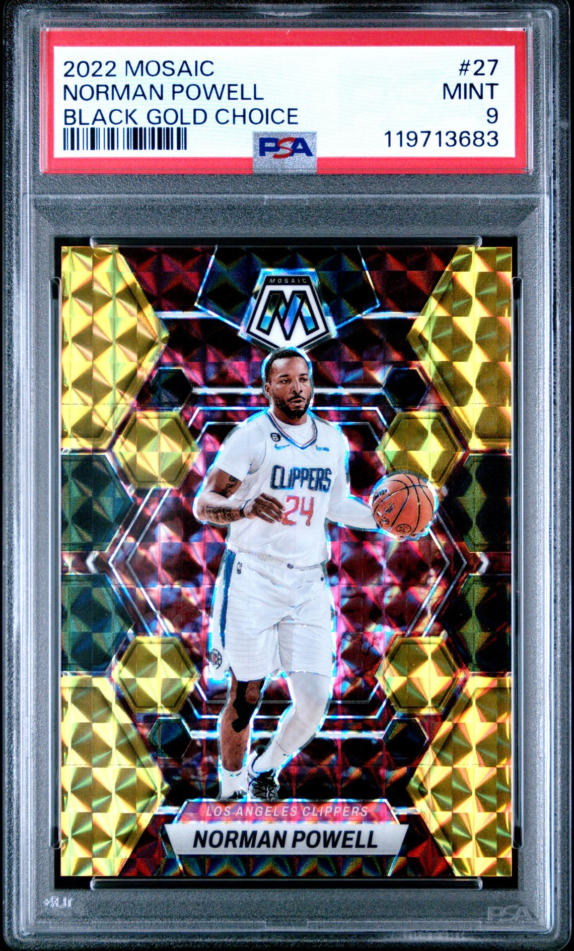 2022 Panini Panini Mosaic #27 Norman Powell front