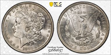 1883-O $1 MS63
