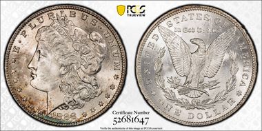 1888 $1 MS63