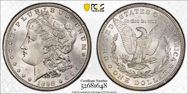 1898 $1 MS64