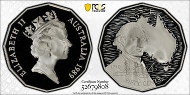 1989 50C Cook Ag PR70DCAM