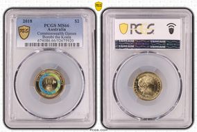 2018 $2 Commonwealth Games Borobi the Koala MS66