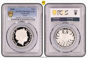 2006 50C KM-821  Ag PR70DCAM