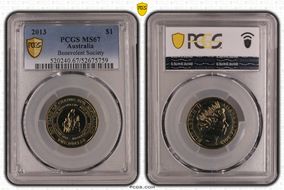 2013 $1 Benevolent Society MS67