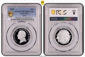 2025 20C Silver PR70DCAM