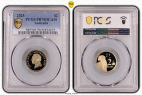 2025 $2 PR70DCAM