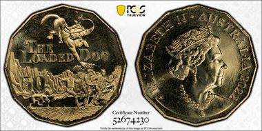 2022 50C The Loaded Dog MS66