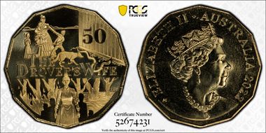 2022 50C The Drover's Wife MS66