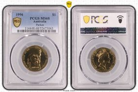 1996 $1 Parkes MS68